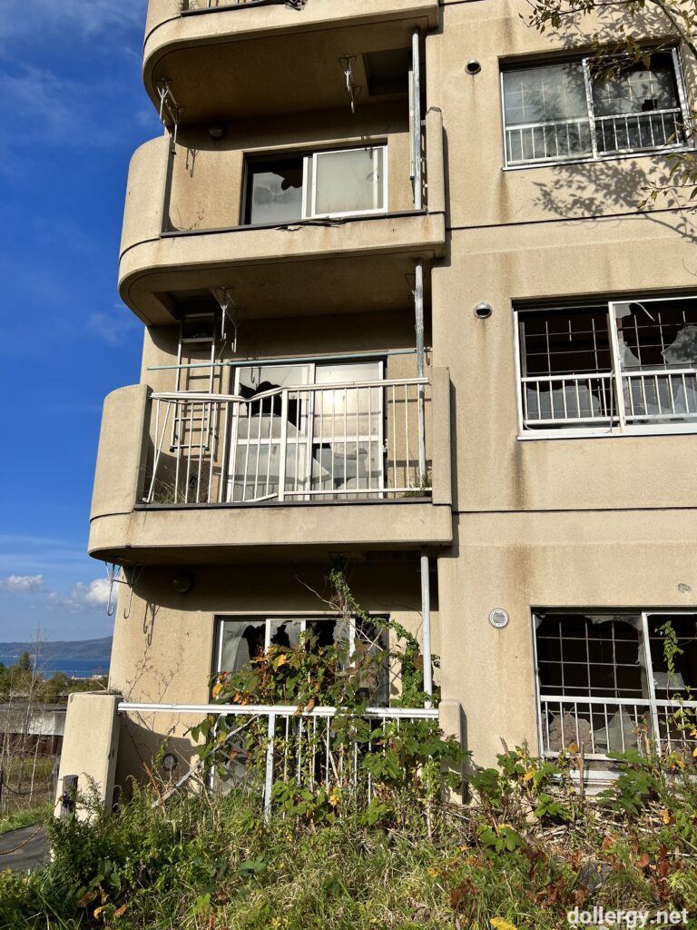 金比羅火口災害遺構散策路線